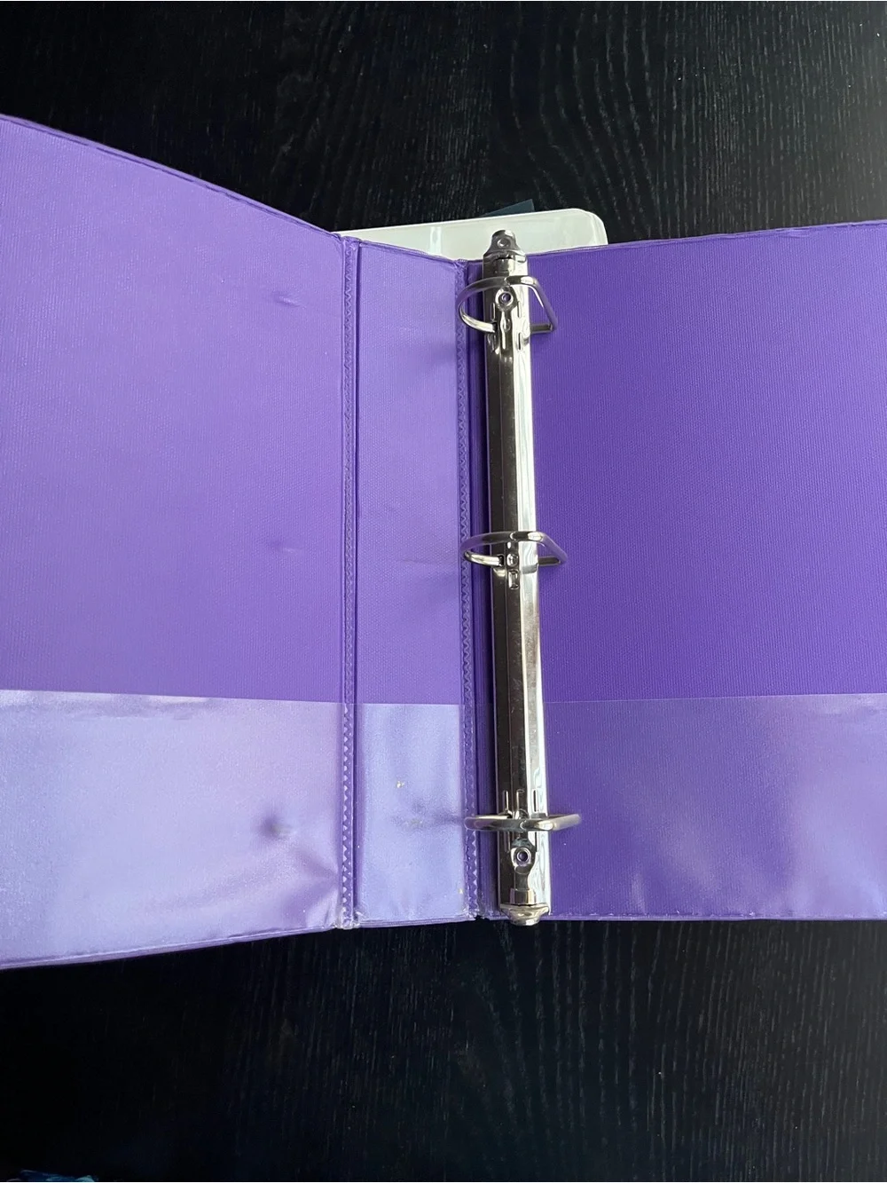 Avery purple white